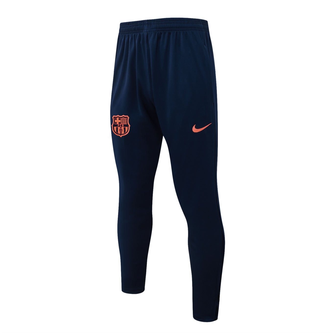 202526 Barcelona Orange Long-sleeved half-pull training kit Football team kit
