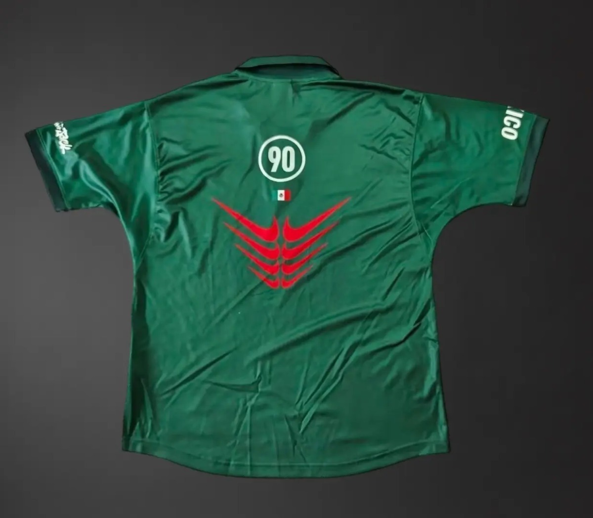 2026 Mexico X Cactus Jack Travis Scott Total 90 Retro Jersey Fan Version