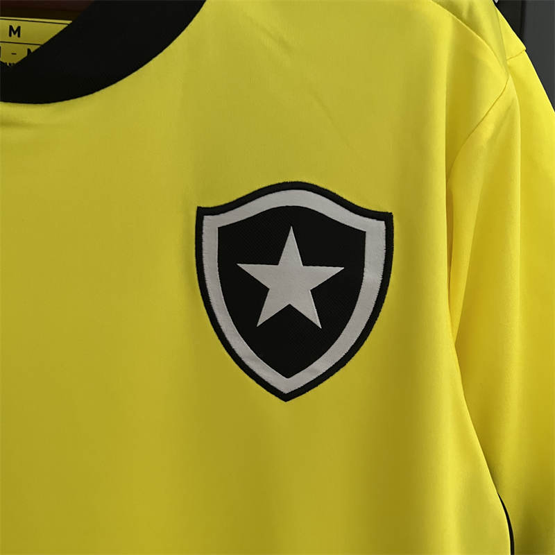 Botafogo 2023/24  Goalkeeper Yellow Jersey  Fan Version