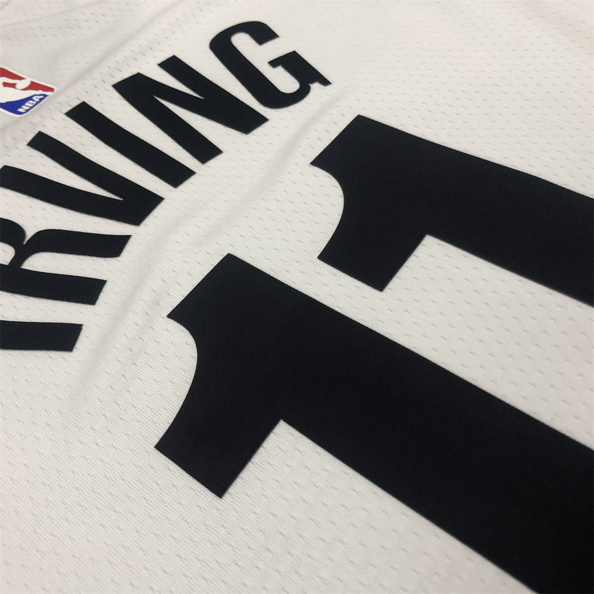 NBA Brooklyn Nets V-Neck White Jersey IRVING#11 S-XXL