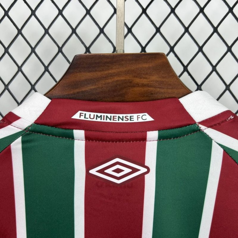2025/26 Fluminense Home jersey Long Sleeve Fan Version