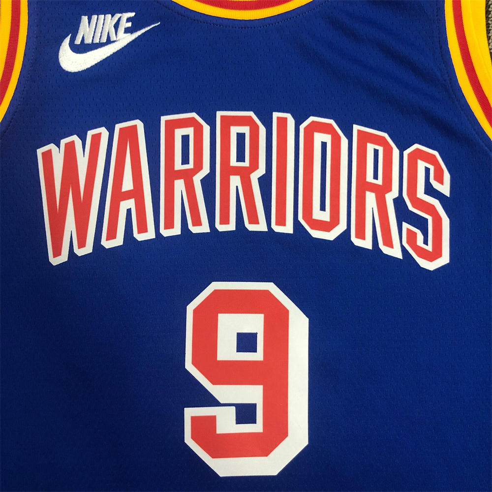 NBA Golden State Warriors Round Neck Blue Jersey IGUODALA#9 S-XXL
