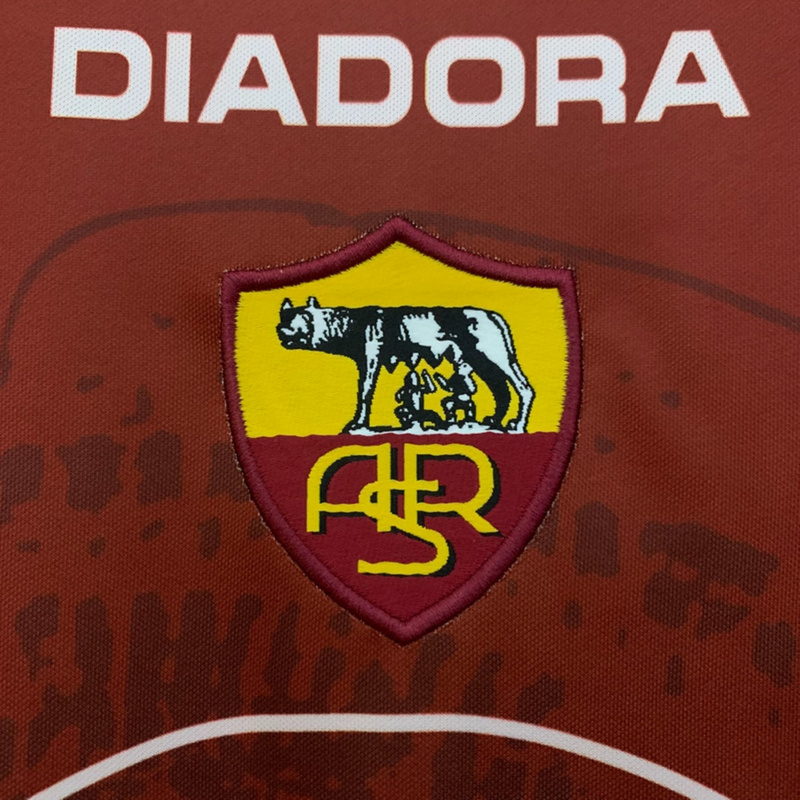 Retro 97/98 Roma Home jersey Fan Version