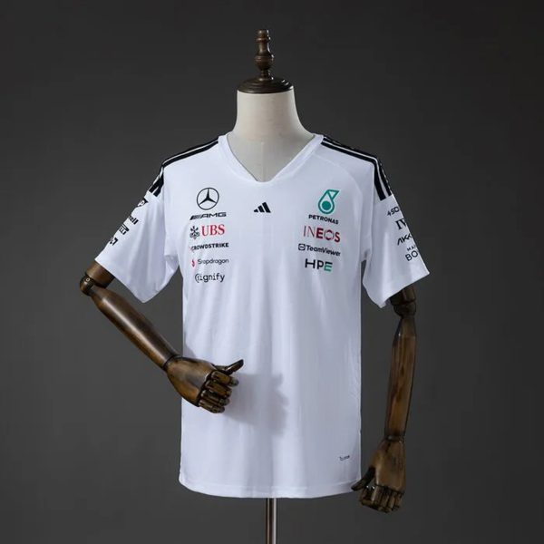 F1 Racing Mercedes-AMG 2026 White Jersey