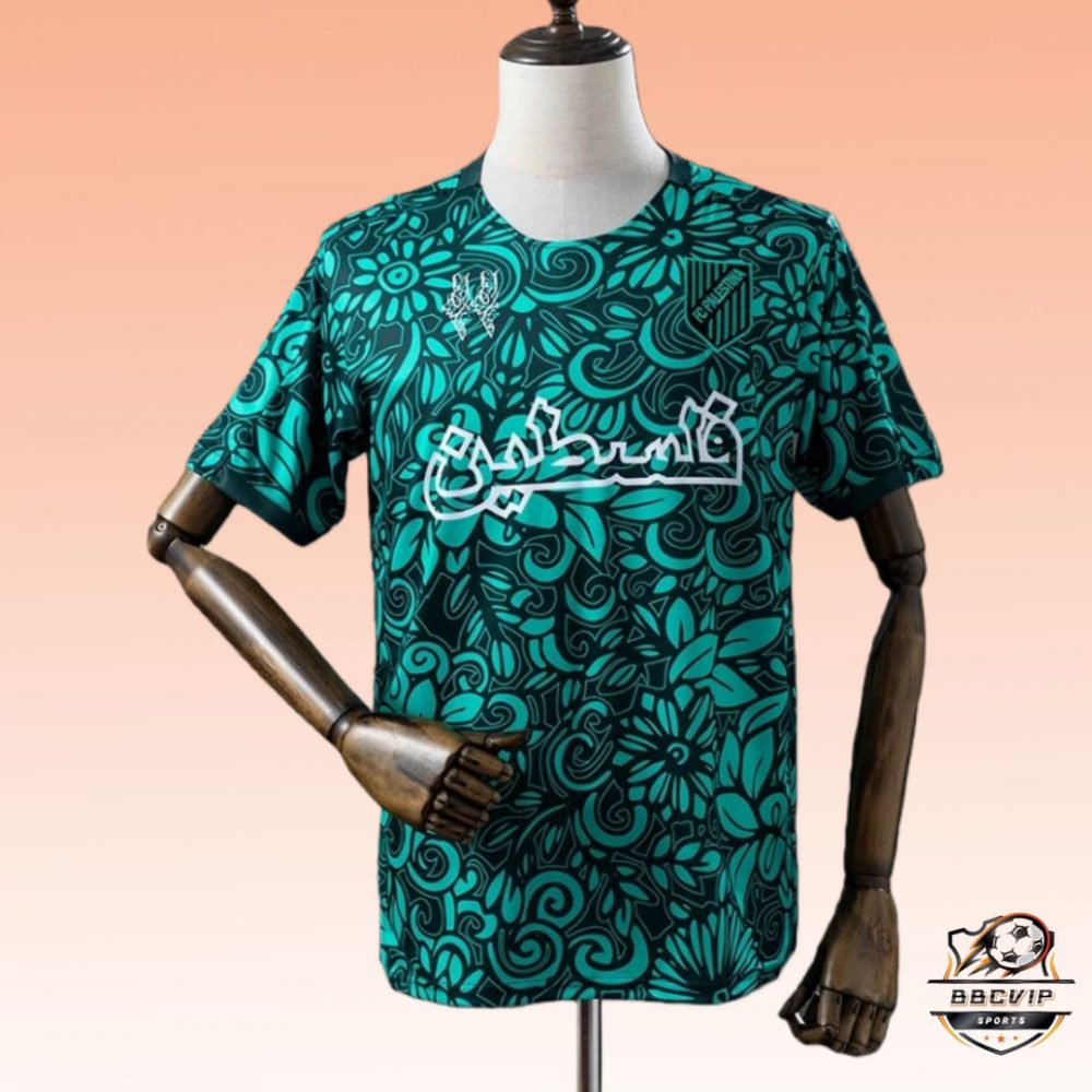 2025/26 CD Palestino Special Edition Green Jersey Fan Version