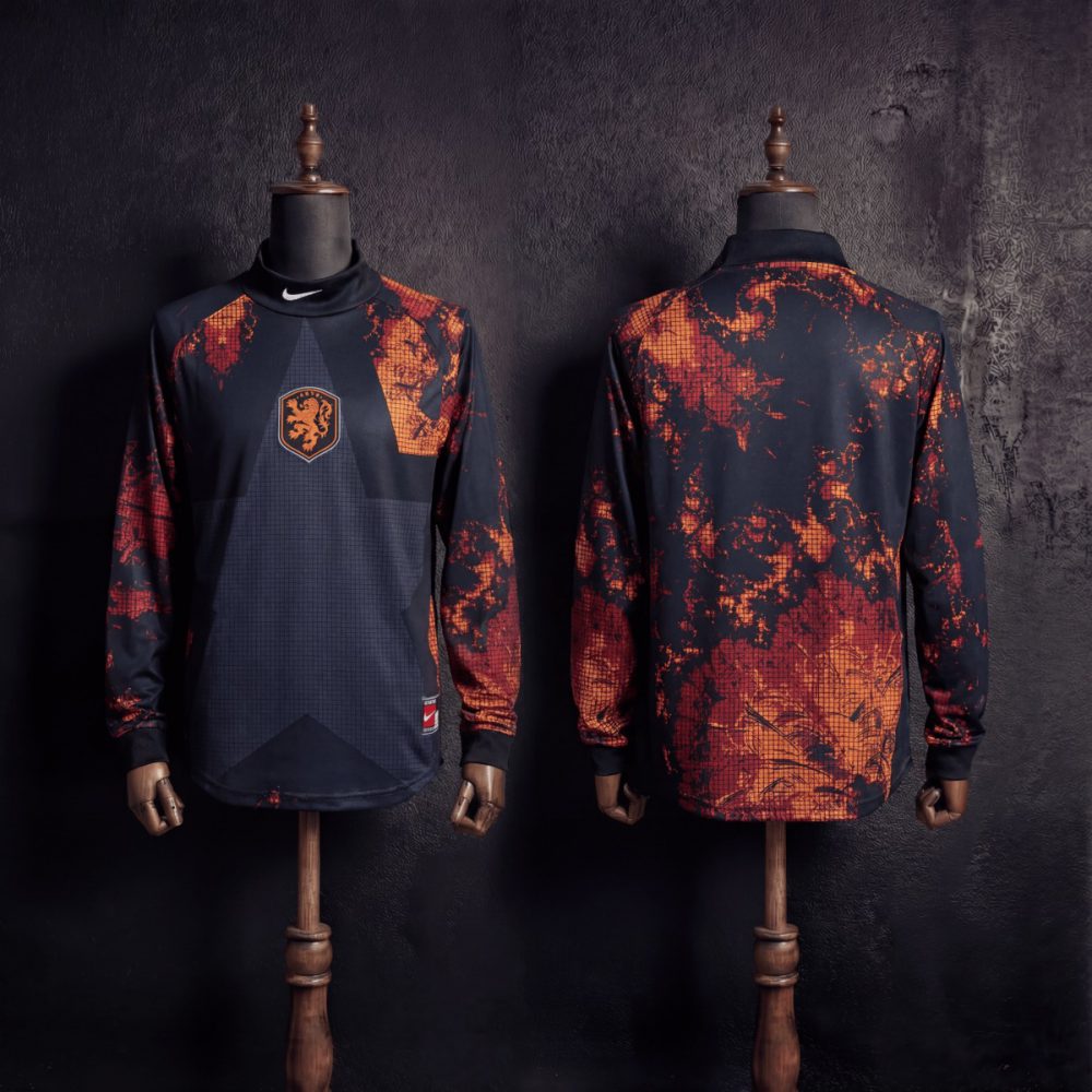Netherlands 2026 World Cup Hollywood Goalkeeper jersey Long Sleeve Fan version