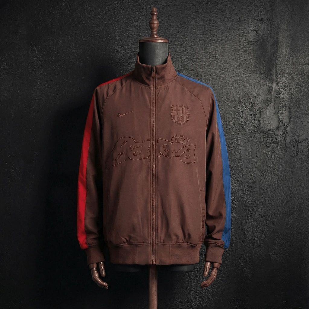 2026 Barcelona Brown Windbreaker Sport Unifom jersey Sport Unifom