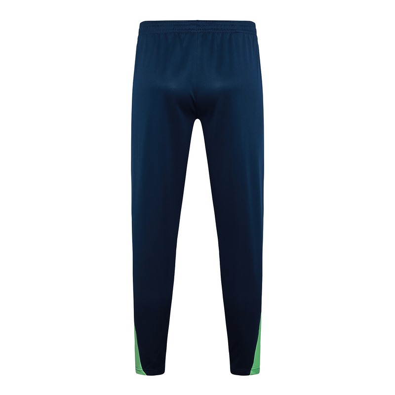 24/25 Brazil Blue Green Long-sleeved half-pull training kit Football team kit