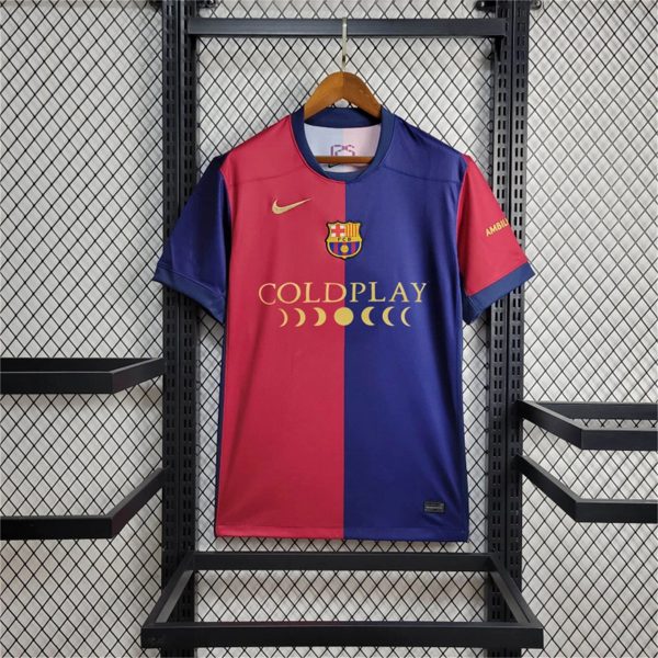 24/25 Barcelona Home co-branded edition Jersey Fan Version