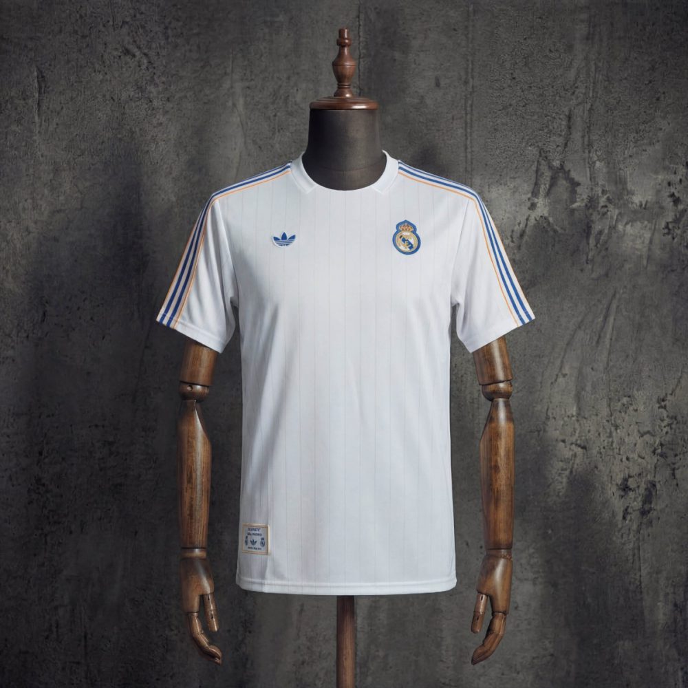 2026 Real Madrid Terrace Icons All White Jersey Fan version
