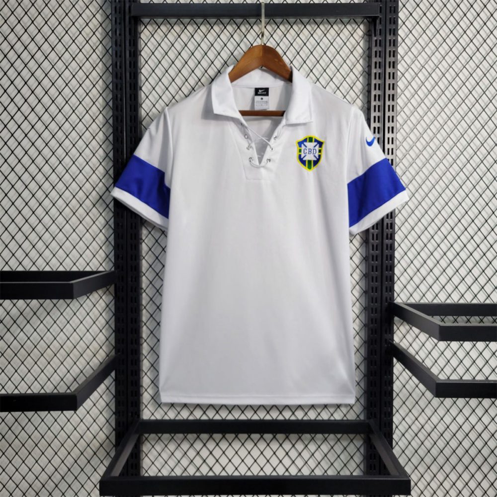 Retro 2004 Brazil White Special Edition jersey Fan Version