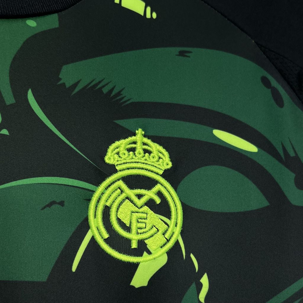 24/25 Real Madrid Green and black special edition Jersey Fan Version