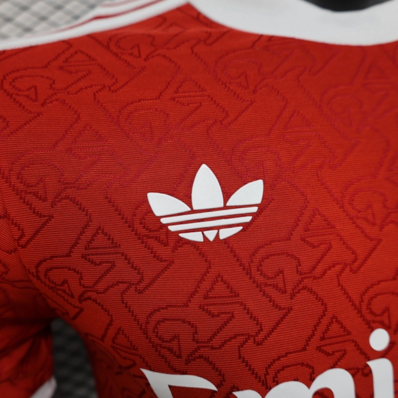 2025/26 Arsenal Training Red jersey Player Version