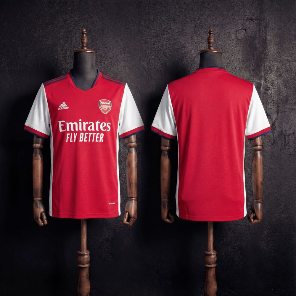 Retro Arsenal 2021/22 home jersey Fan Version