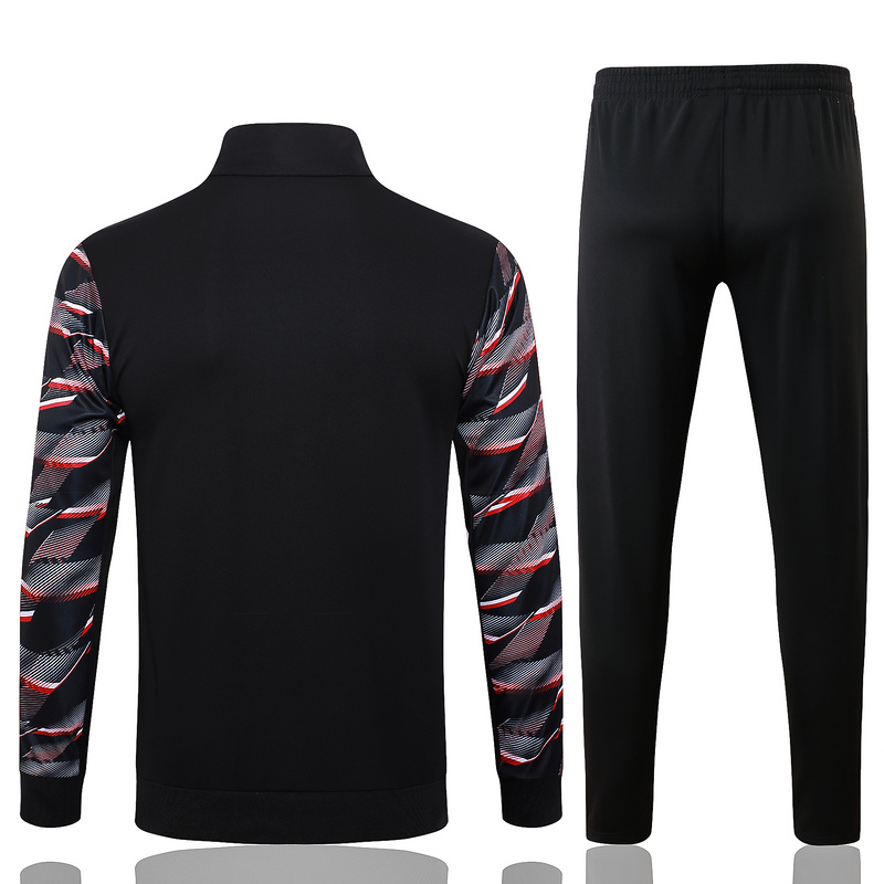 2024/25 Sao Paulo Black Jacket Training Suit Set Football Team Shirt Sports Fashion
