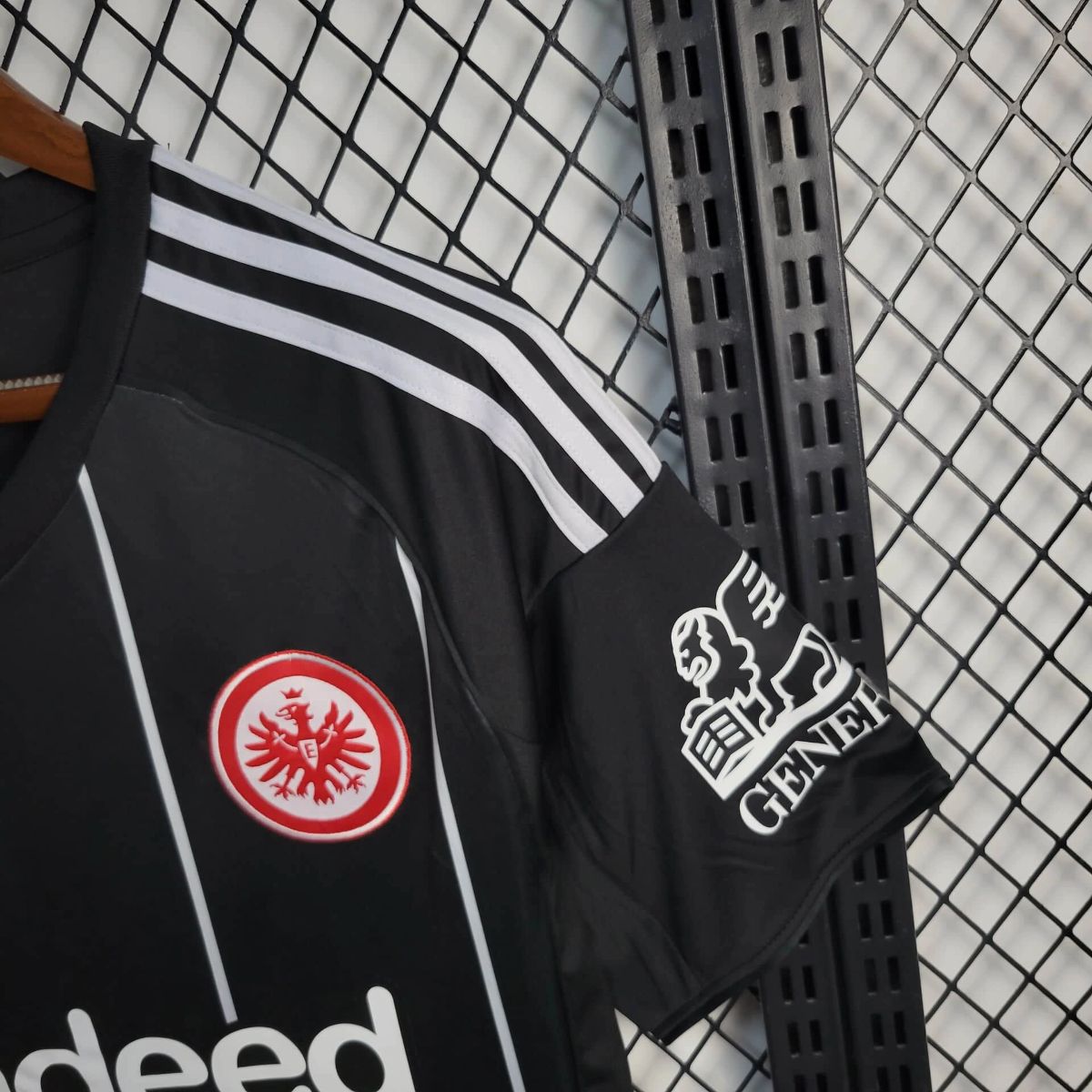 2025/26 Frankfurt Chanpions League Edition Black Jersey Fan Version