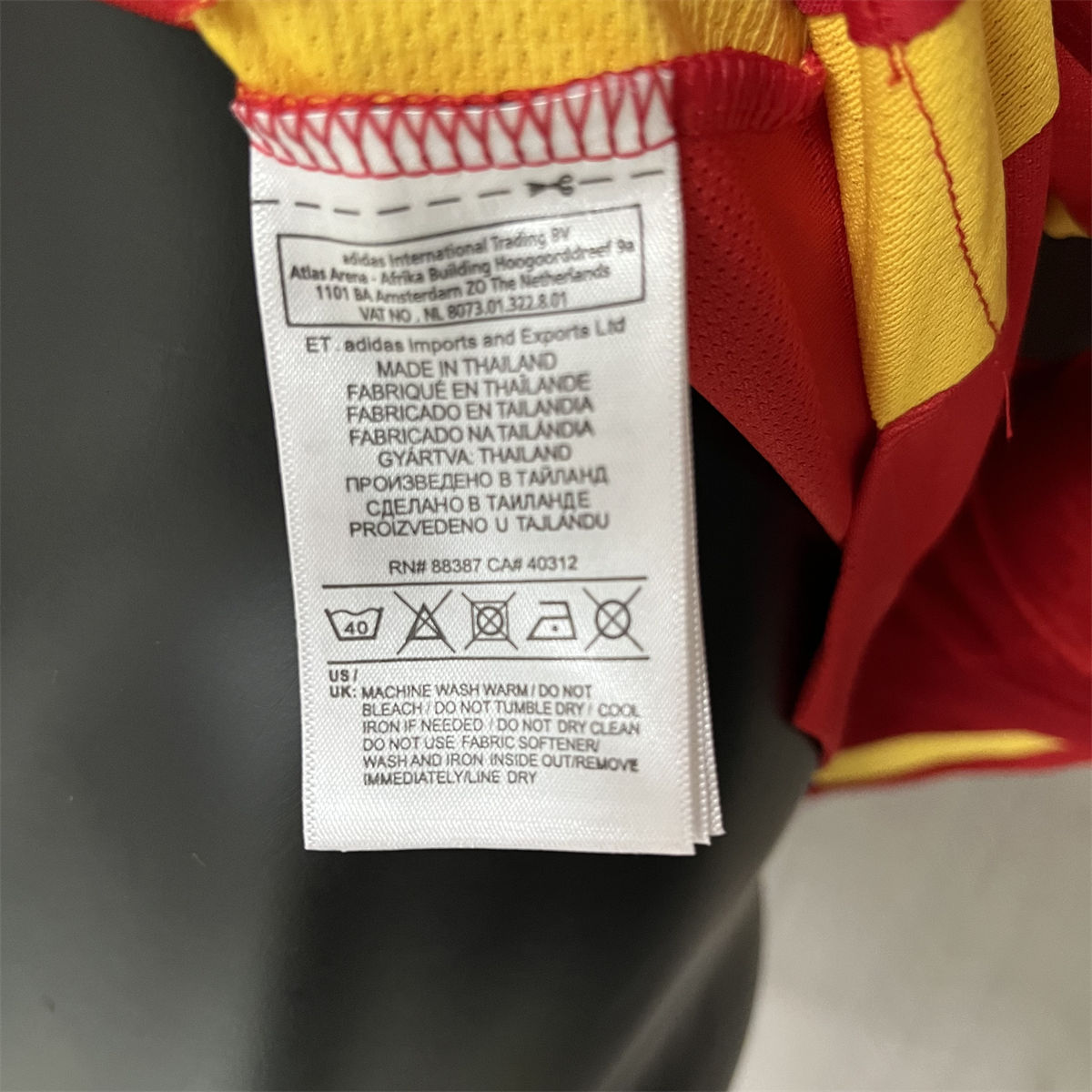 24/25 Spain Euro Home Jersey Long Sleeve Player Version