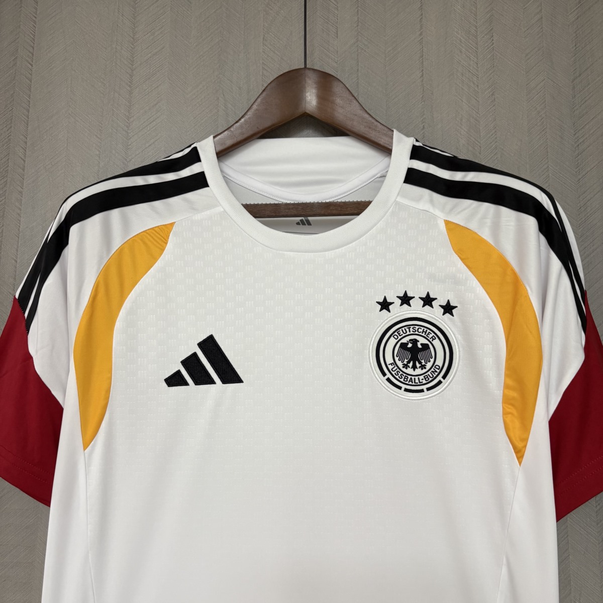 25/26 Germany Training White Jersey Fan Version