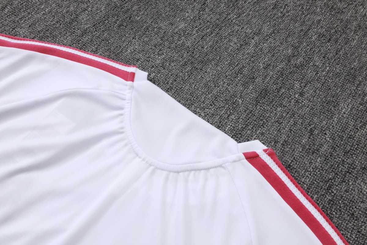 2026 Real Madrid White Training Set Shirt and Shorts