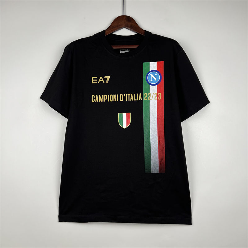 2023/24 Naples Black Jersey Fan Version