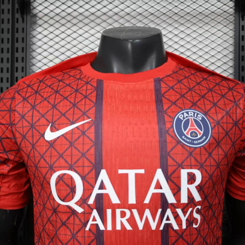 2025/26 PSG Training Red jersey Player Version