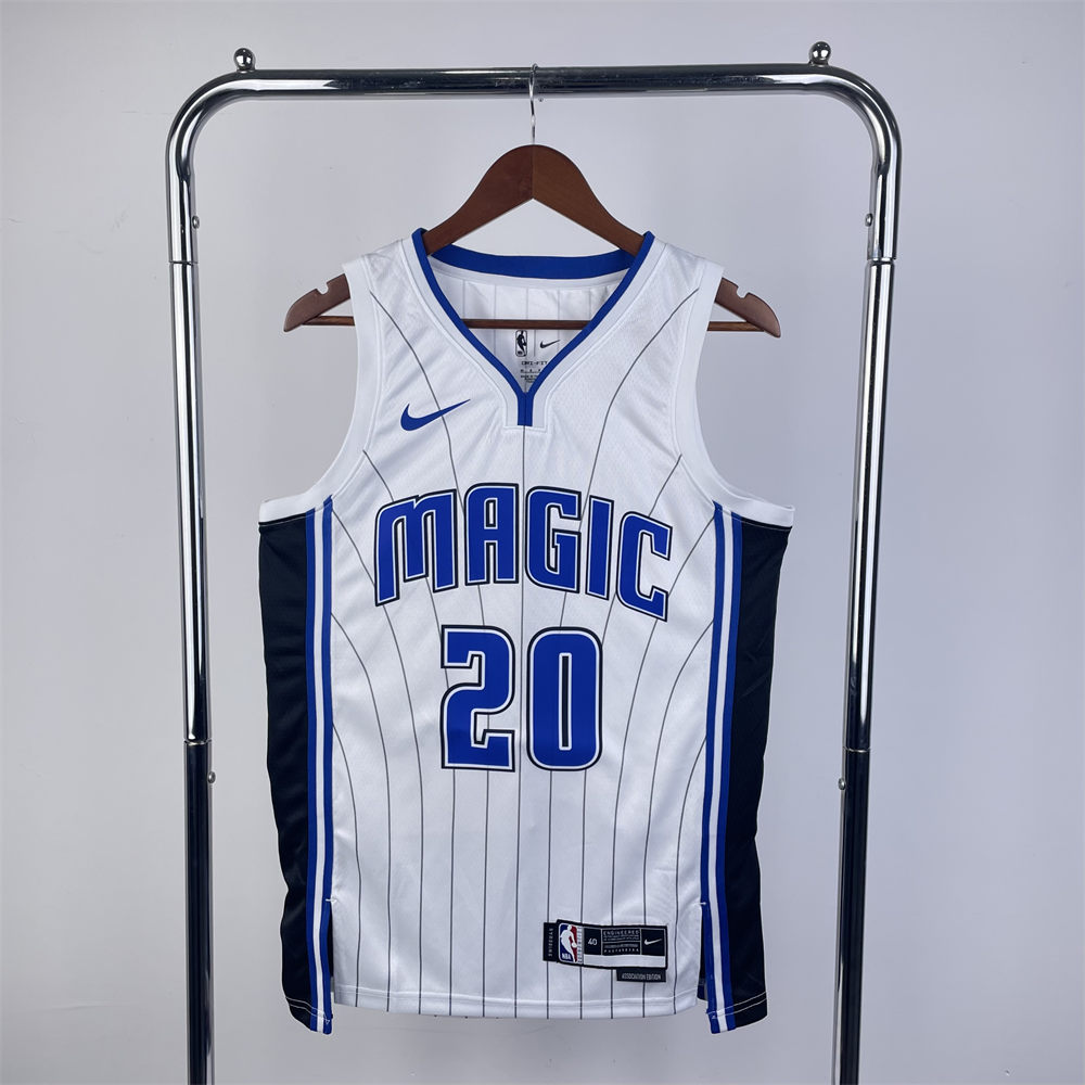 NBA Orlando Magic V-Neck Jersey White FULTZ#20 S-XXL
