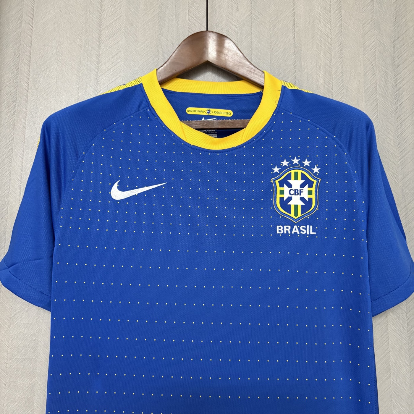 Retro Brazil 2010 away jersey Fan Version