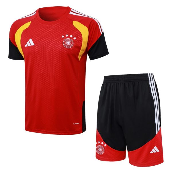2026 Germany Red Training Set Shirt and Shorts