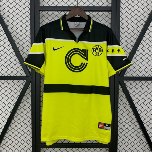 Retro Dortmund 96/97 Home jersey Fan Version