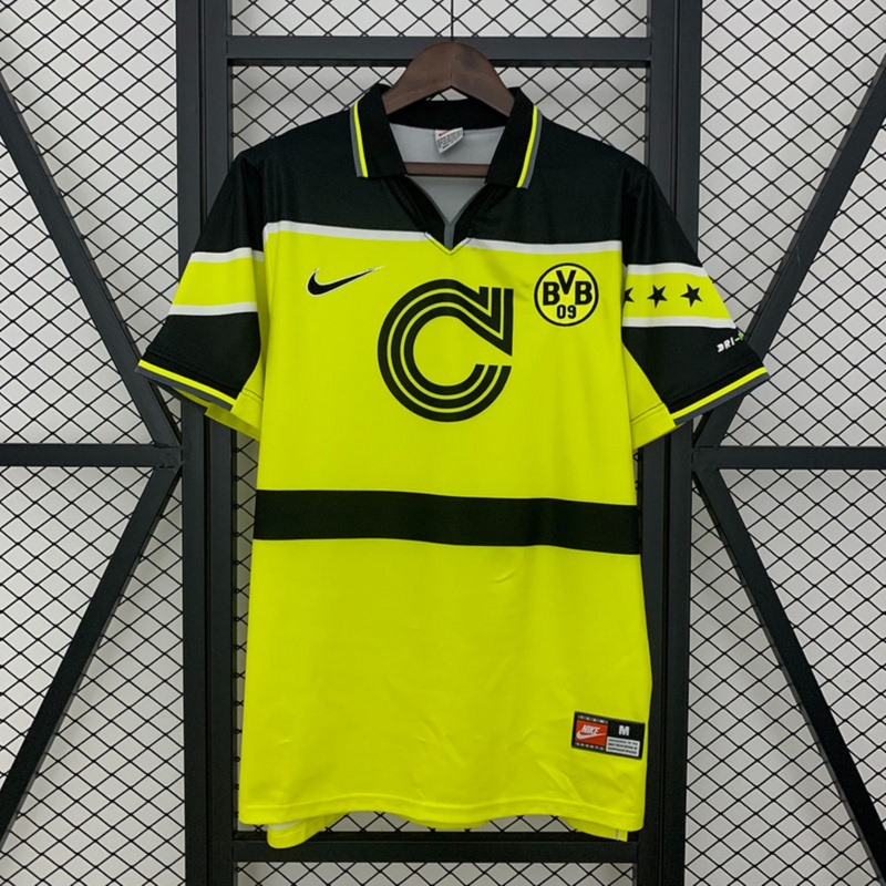 Retro Dortmund 96/97 Home jersey Fan Version