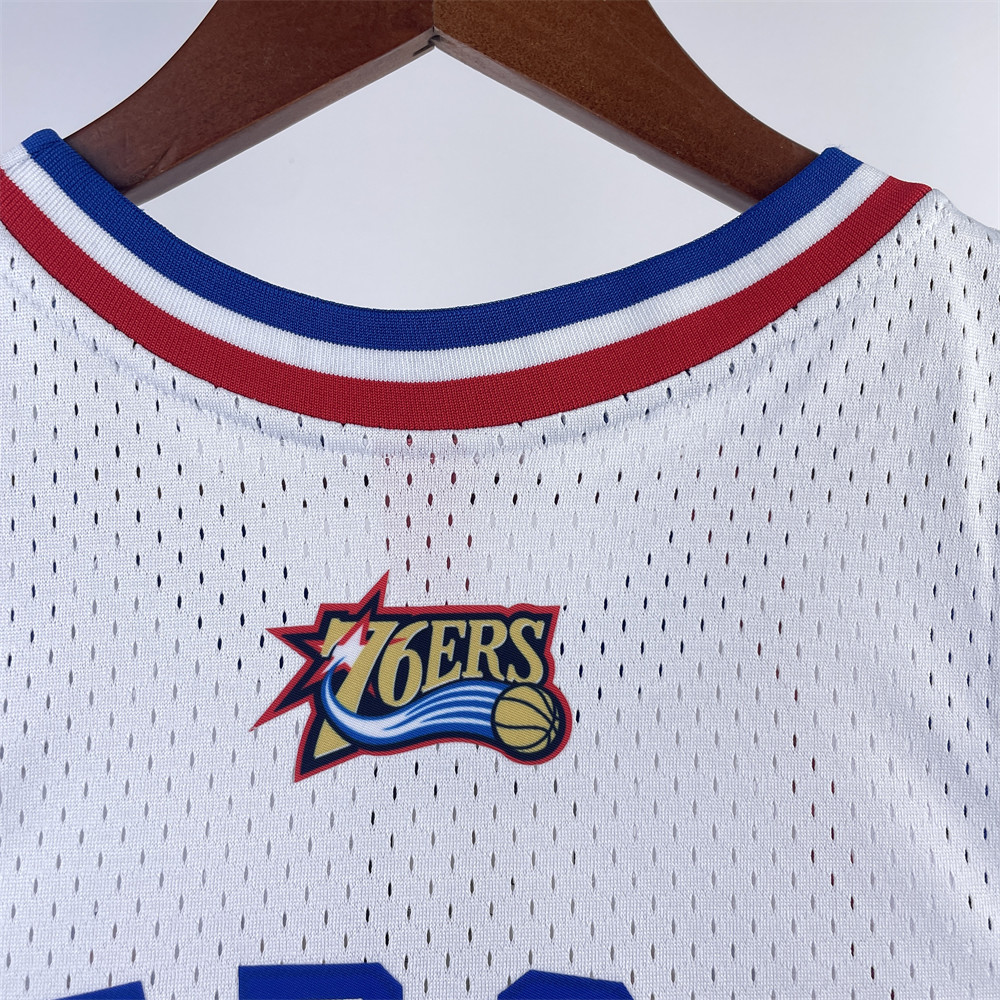 NBA Retro 2003 All-Star White Jersey IVERSON#3 S-XXL