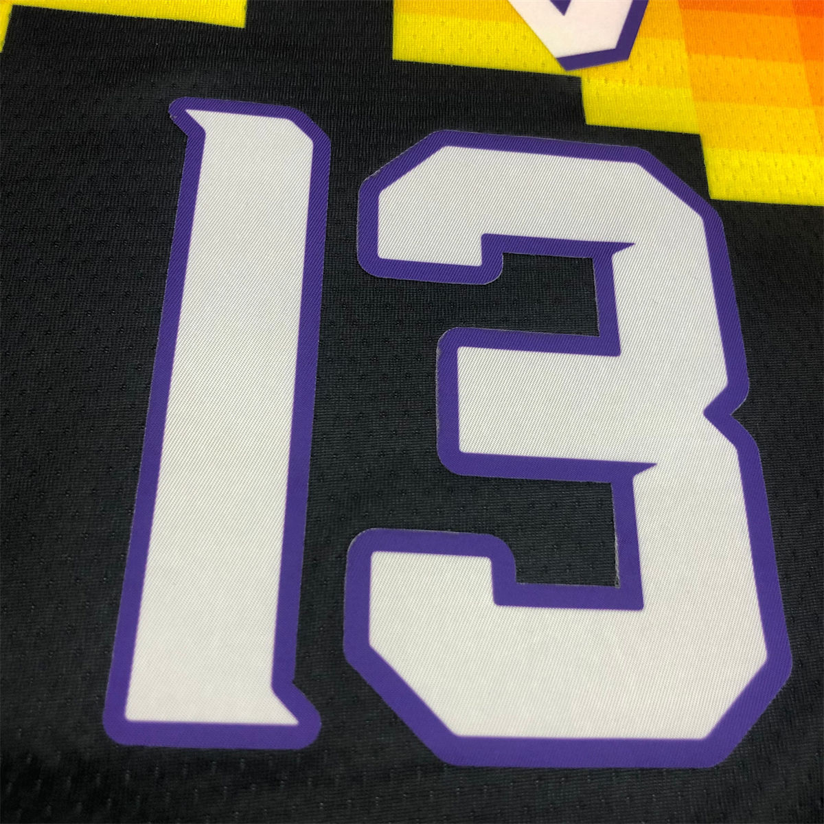 NBA Phoenix Suns Round neck Black jersey NASH#13 S-XXL
