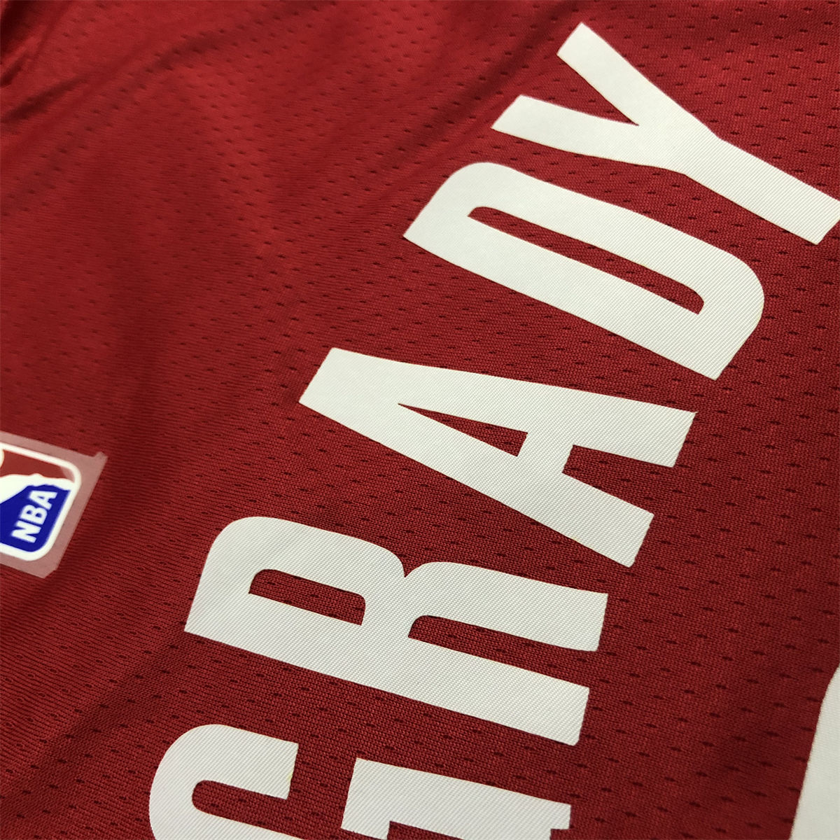 NBA Houston Rockets V-Neck Red Jersey McGRADY#1 S-XXL