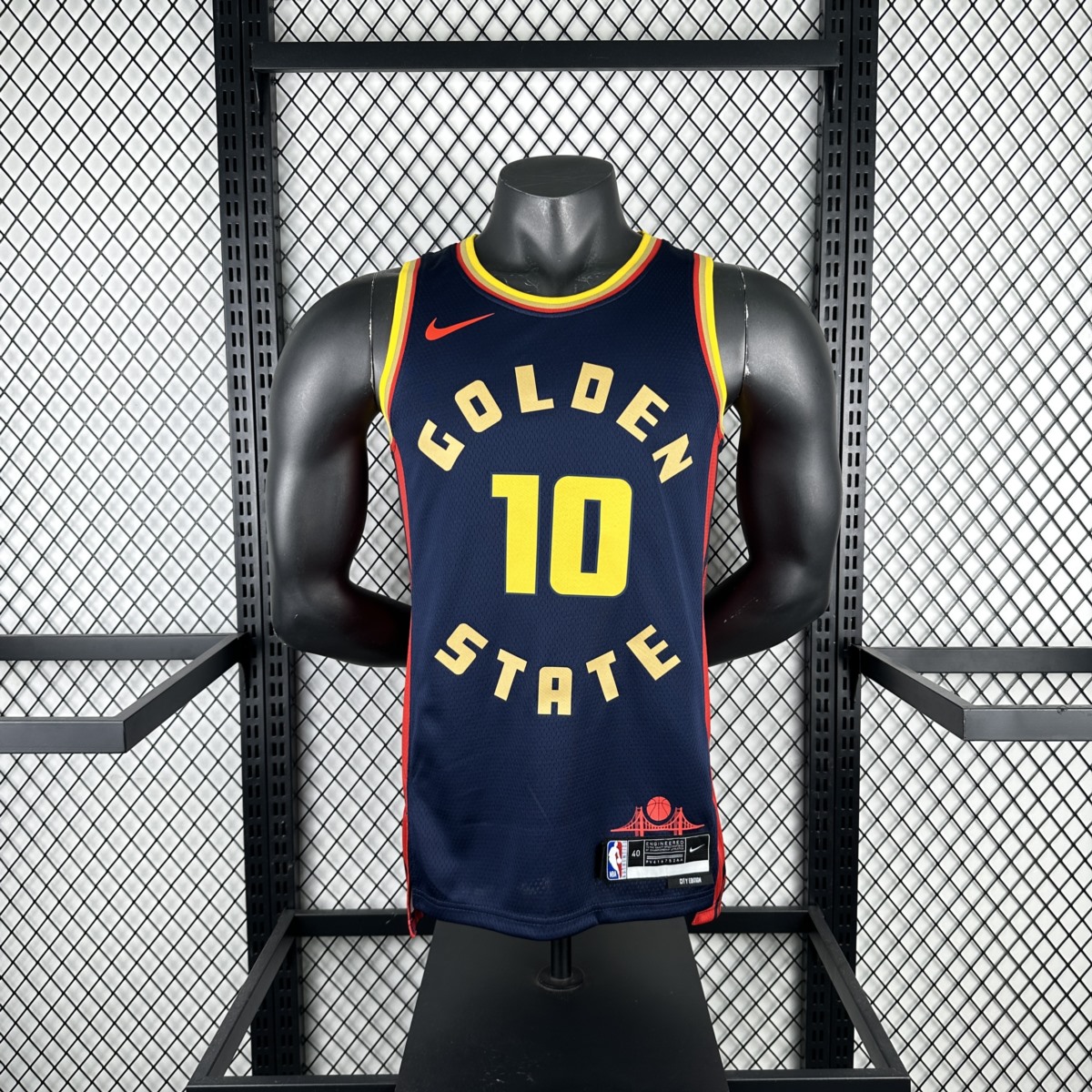 NBA Golden State Warriors 24/25 City Edition Black Jersey BUTLER Ⅲ #10 S-XXL