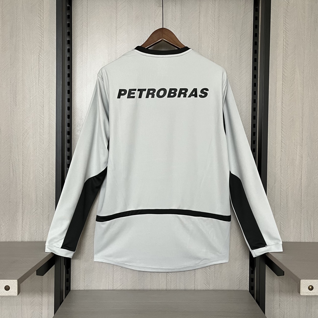 Retro 2002/03 Flamengo goalkeeper grey jersey Long Sleeve Fan Version