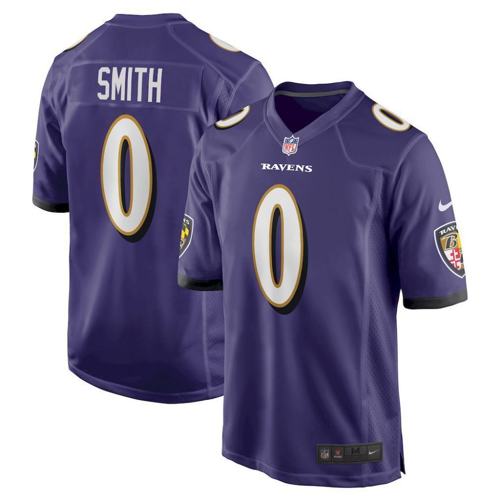 NFL Baltimore Ravens Jeysey SMITH #0