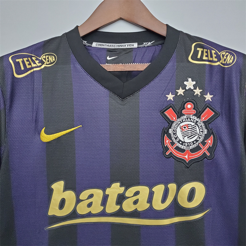 Retro 2009/10 Corinthians away jersey Fan Version