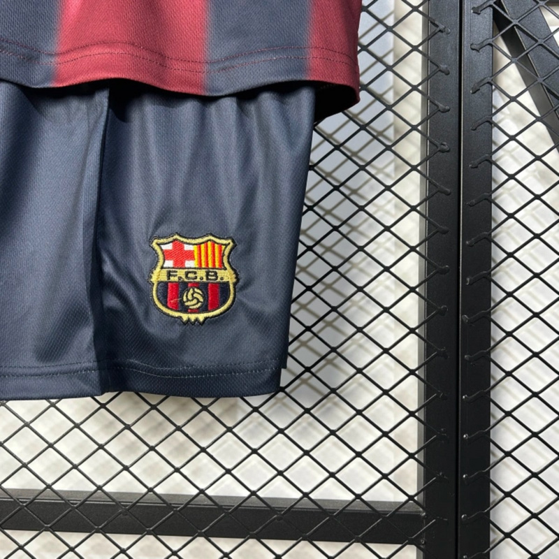 2025/26 Barcelona Barça x Travis Scott jersey kids Kits size: 16-28