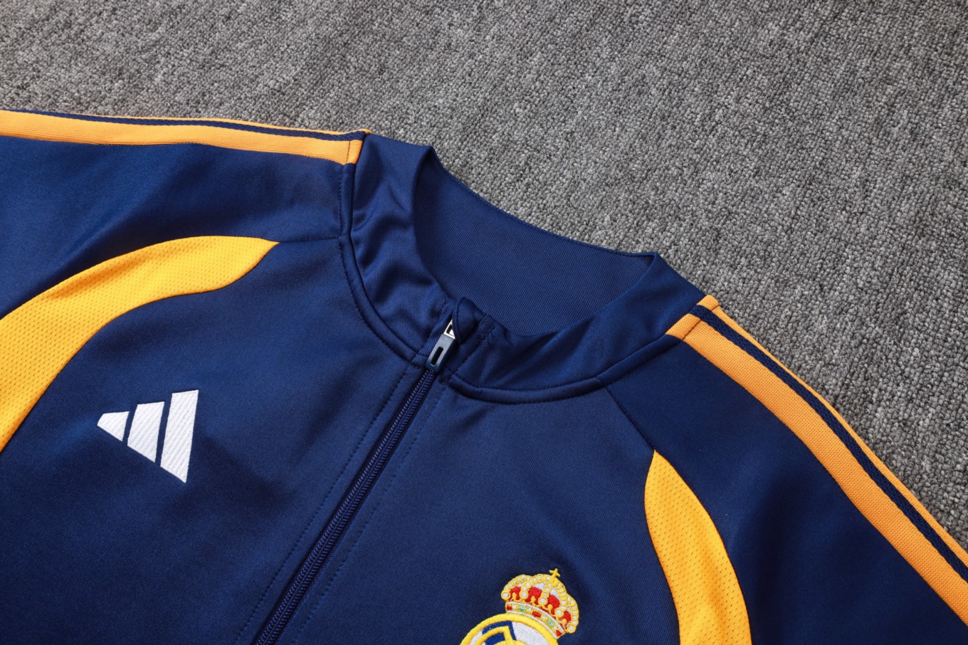 2026 Real Madrid Royal blue Jacket Training Suit Set