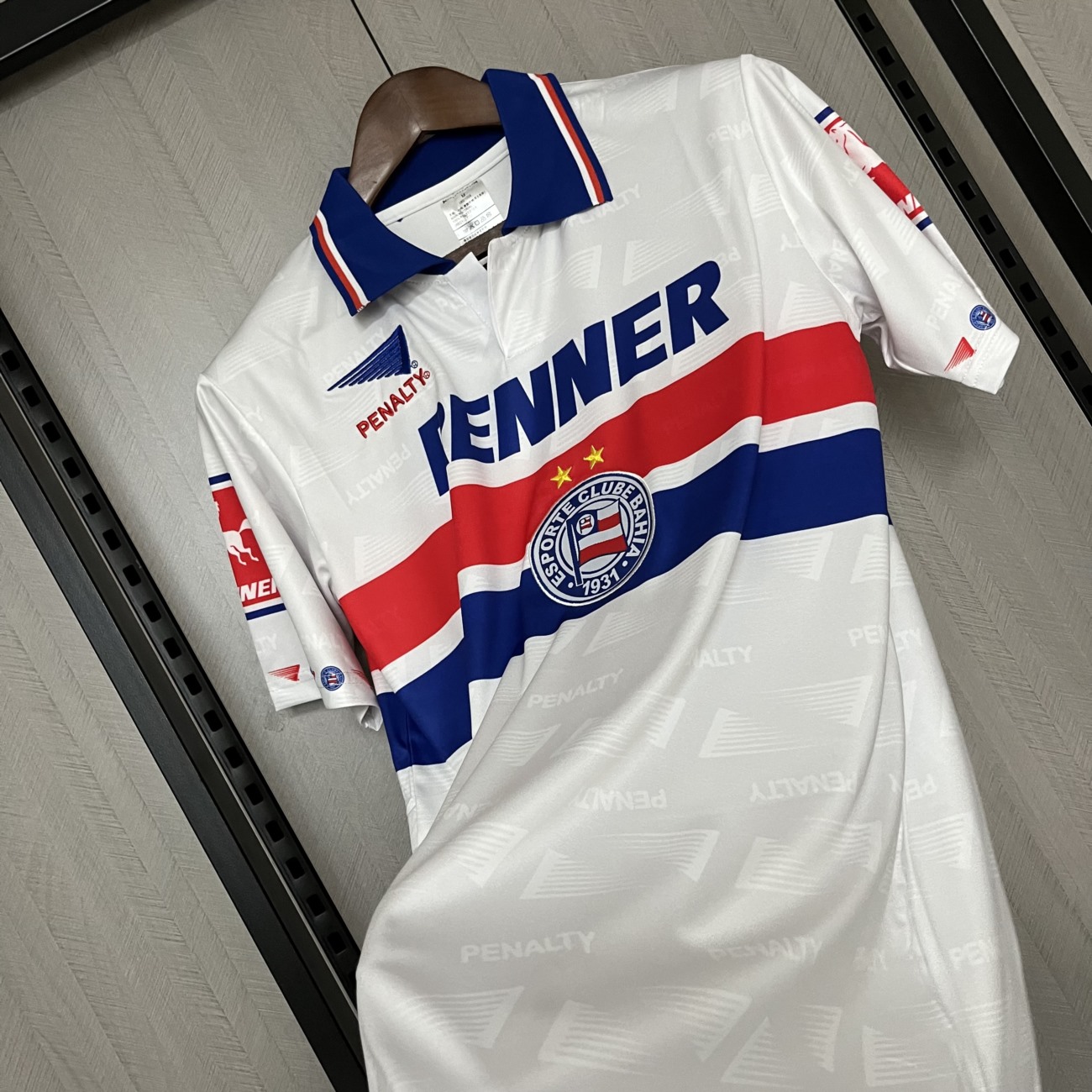 Retro 1996 Bahia Home jersey Fan Version