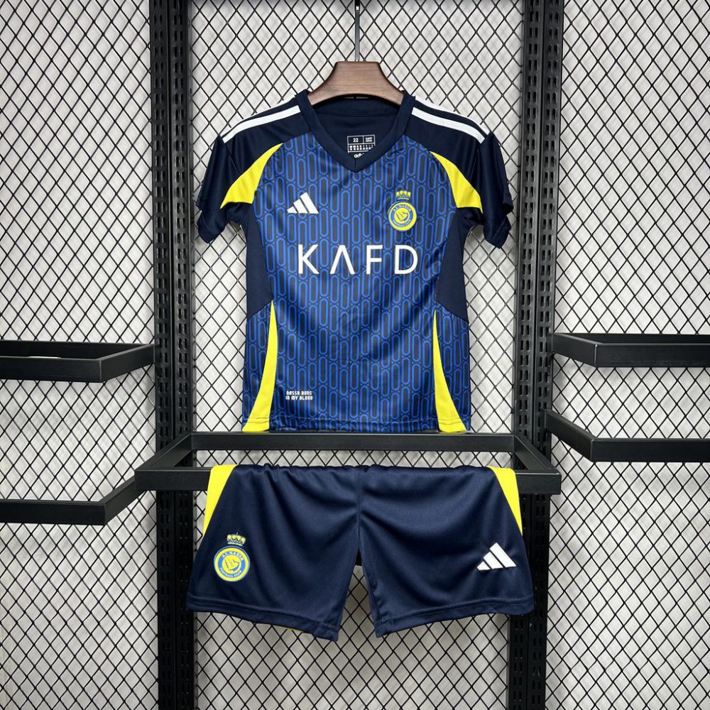 2024/25 Al-Nassr  Away jersey Kid Kits Size 16-28