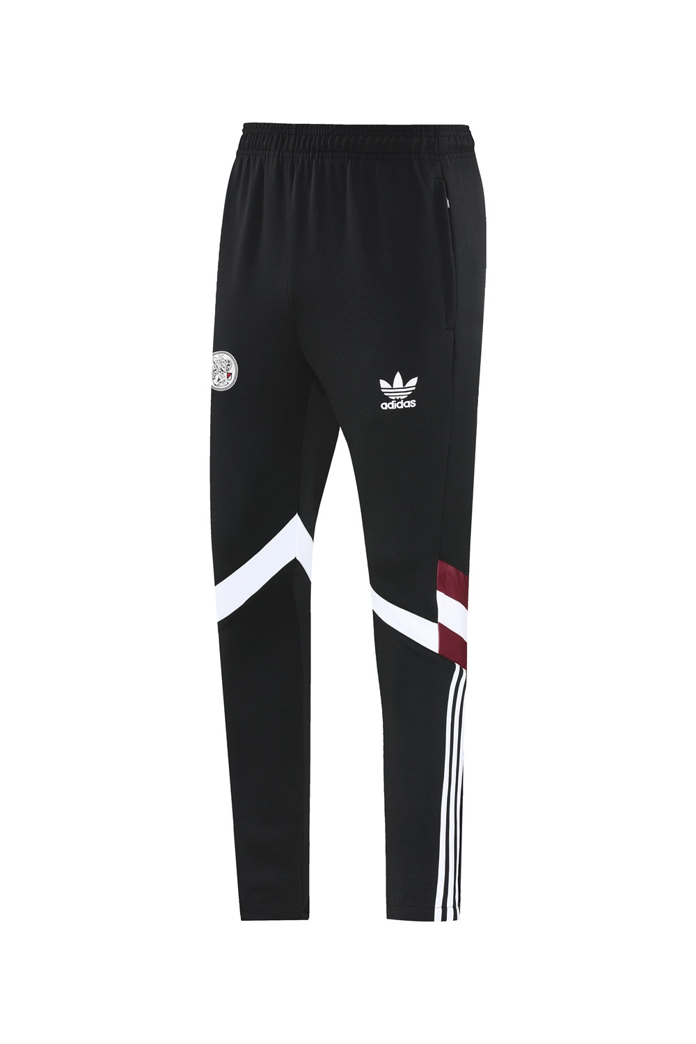 2024 Ajax Maroon Jacket Training Suit Set Football Team Shirt Sports Fashion