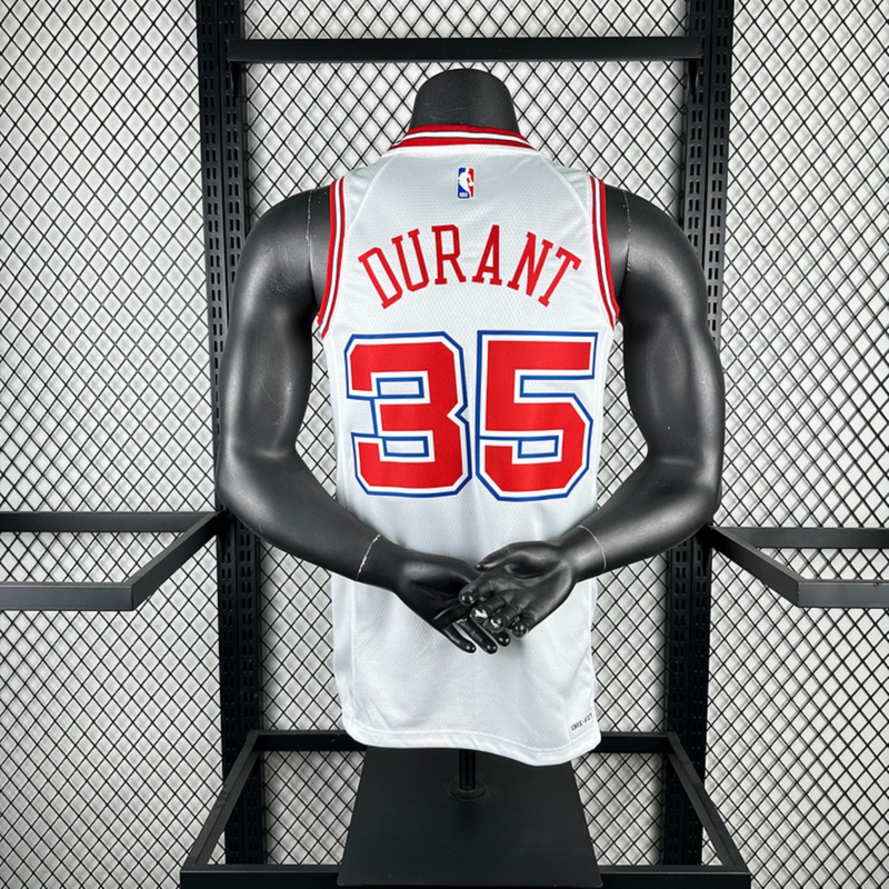 NBA Houston Rockets 2024 Round Neck Balck Jersey DURANT#35 S-XXL