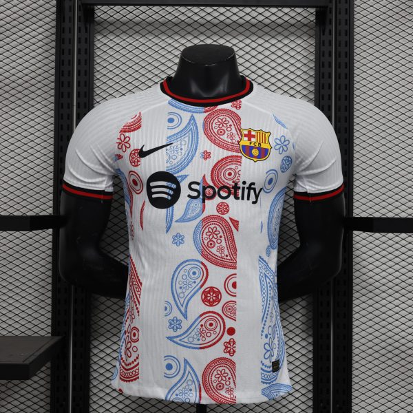 24/25 Barcelona Special Edition White Jersey Player Version
