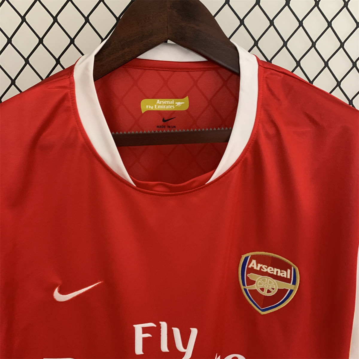 Retro Arsenal 06/08 Home jersey Fan Version