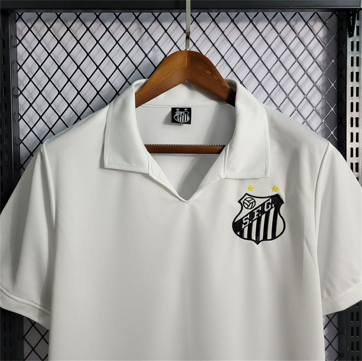 Retro 1970 Santos home jersey Fan Version