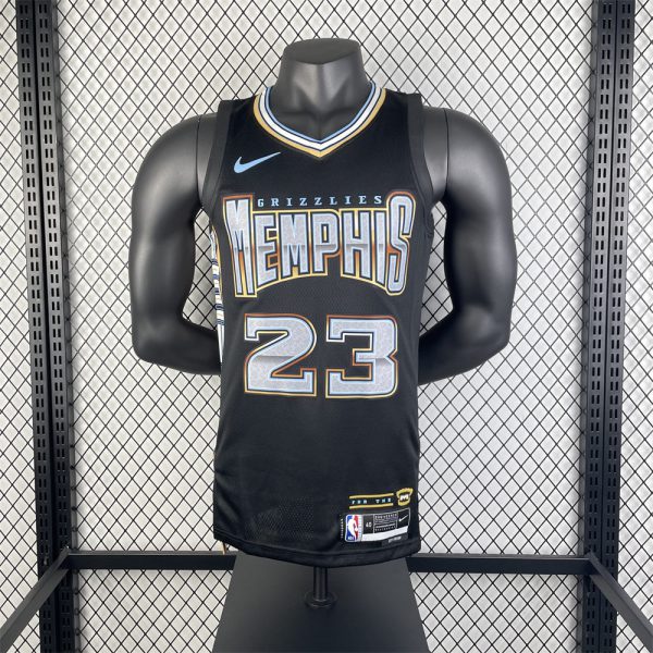NBA Memphis Grizzies V-Neck Black Jersey ROSE#23 S-XXL