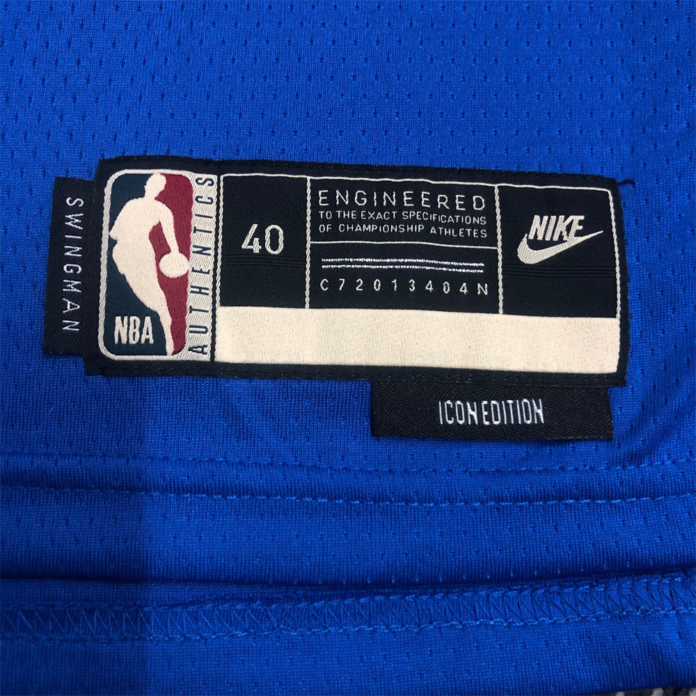 NBA Golden State Warriors Round Neck Blue Jersey IGUODALA#9 S-XXL