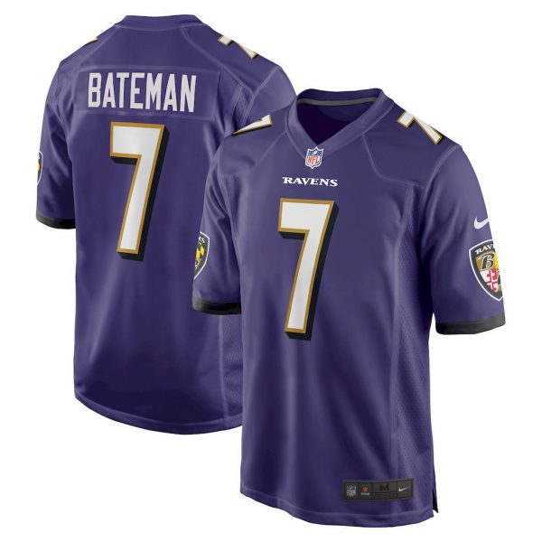 NFL Baltimore Ravens Jeysey BATEMAN #7