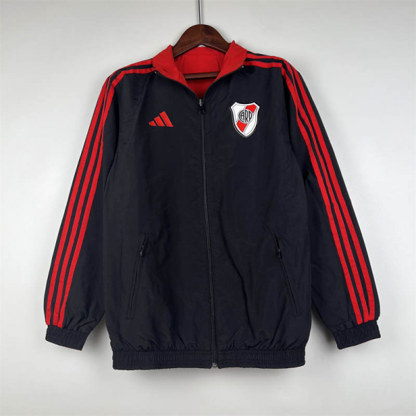 23/24 River Plate Trench Coat Reversible Sport Unifom jersey Sport Unifom